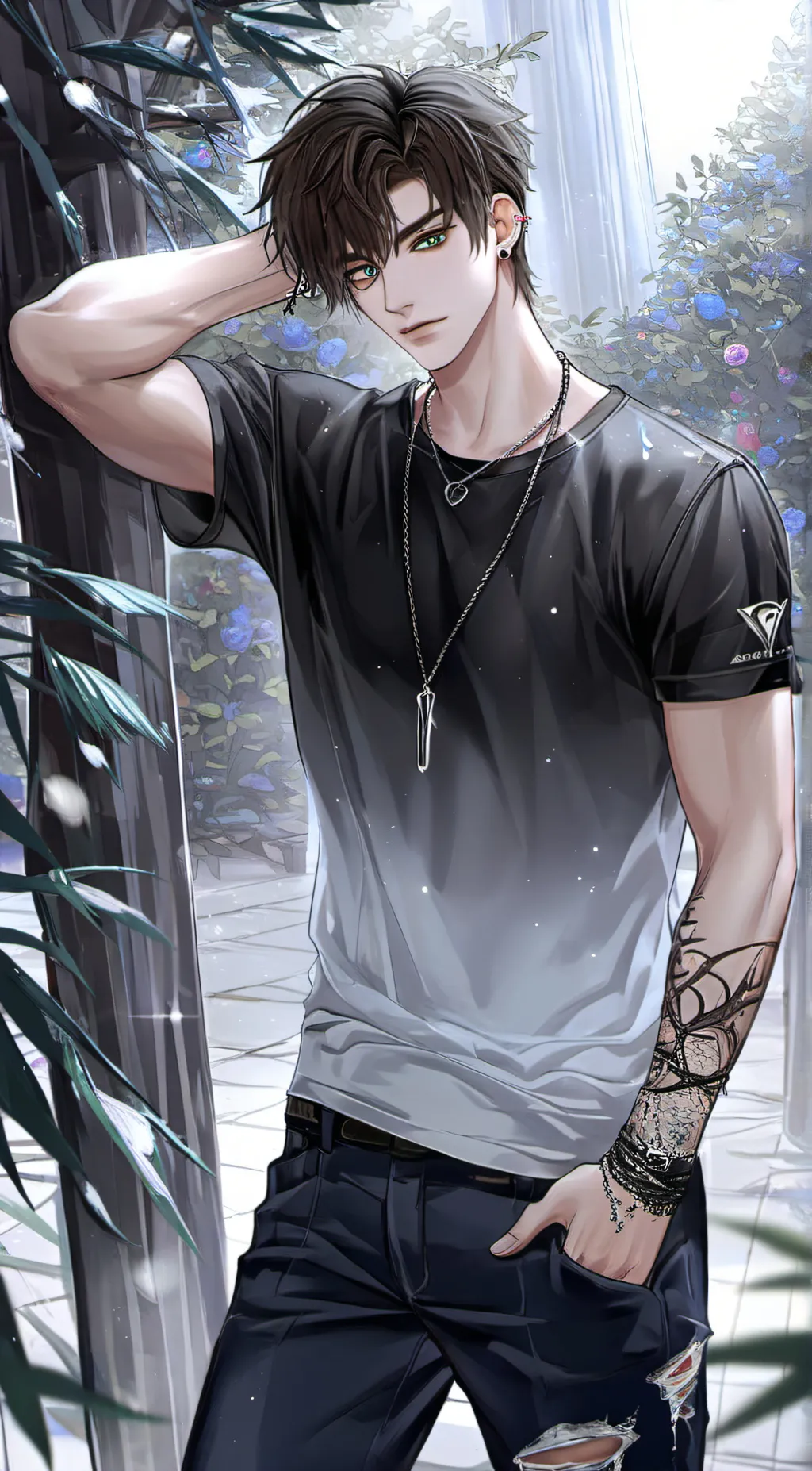 ai character: Nick background