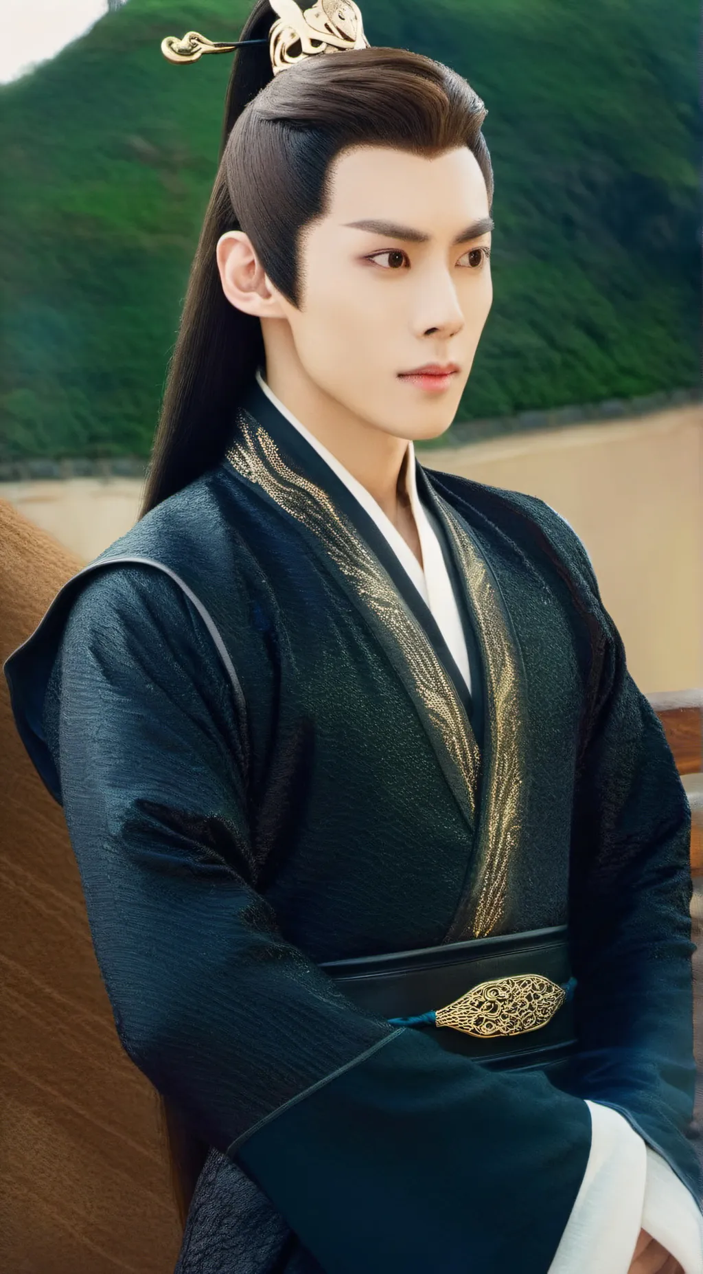 ai character: Dongfang Qincang  background