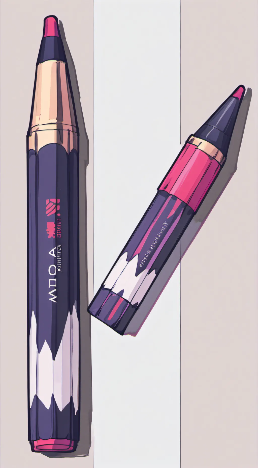 ai character: crayon background