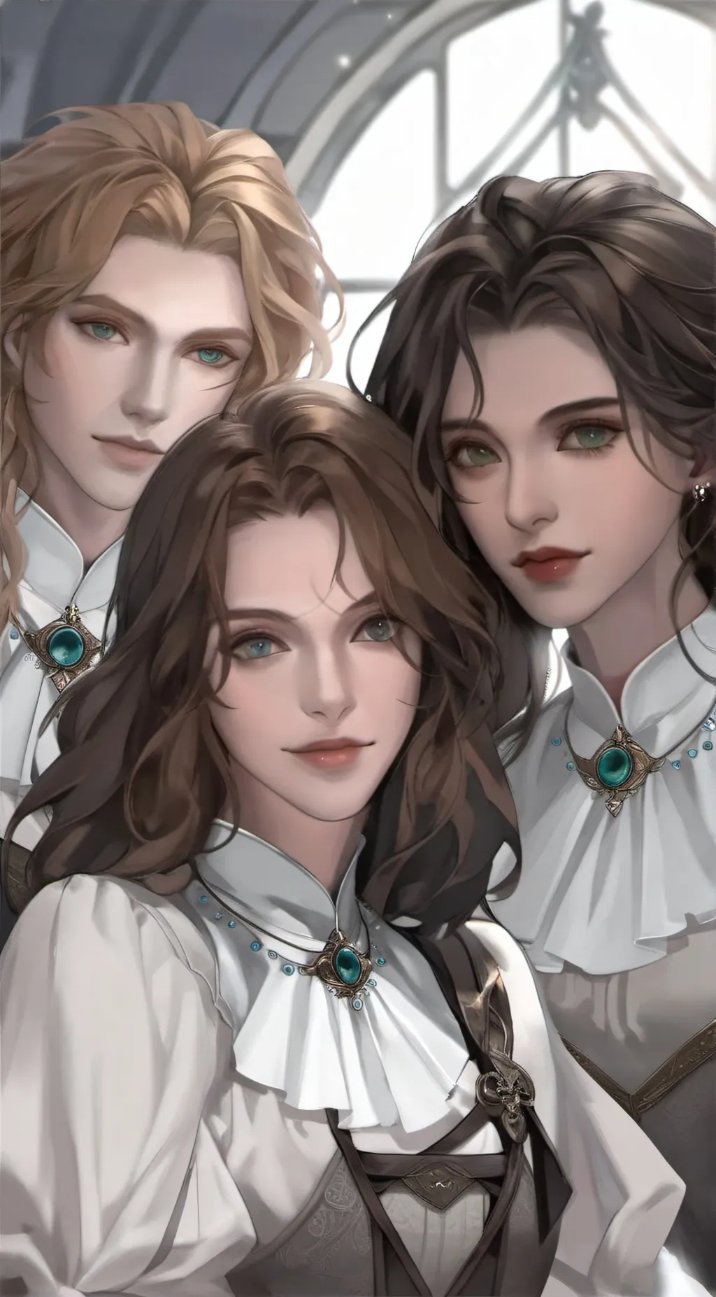 ai character: Caia,KC,Kara background