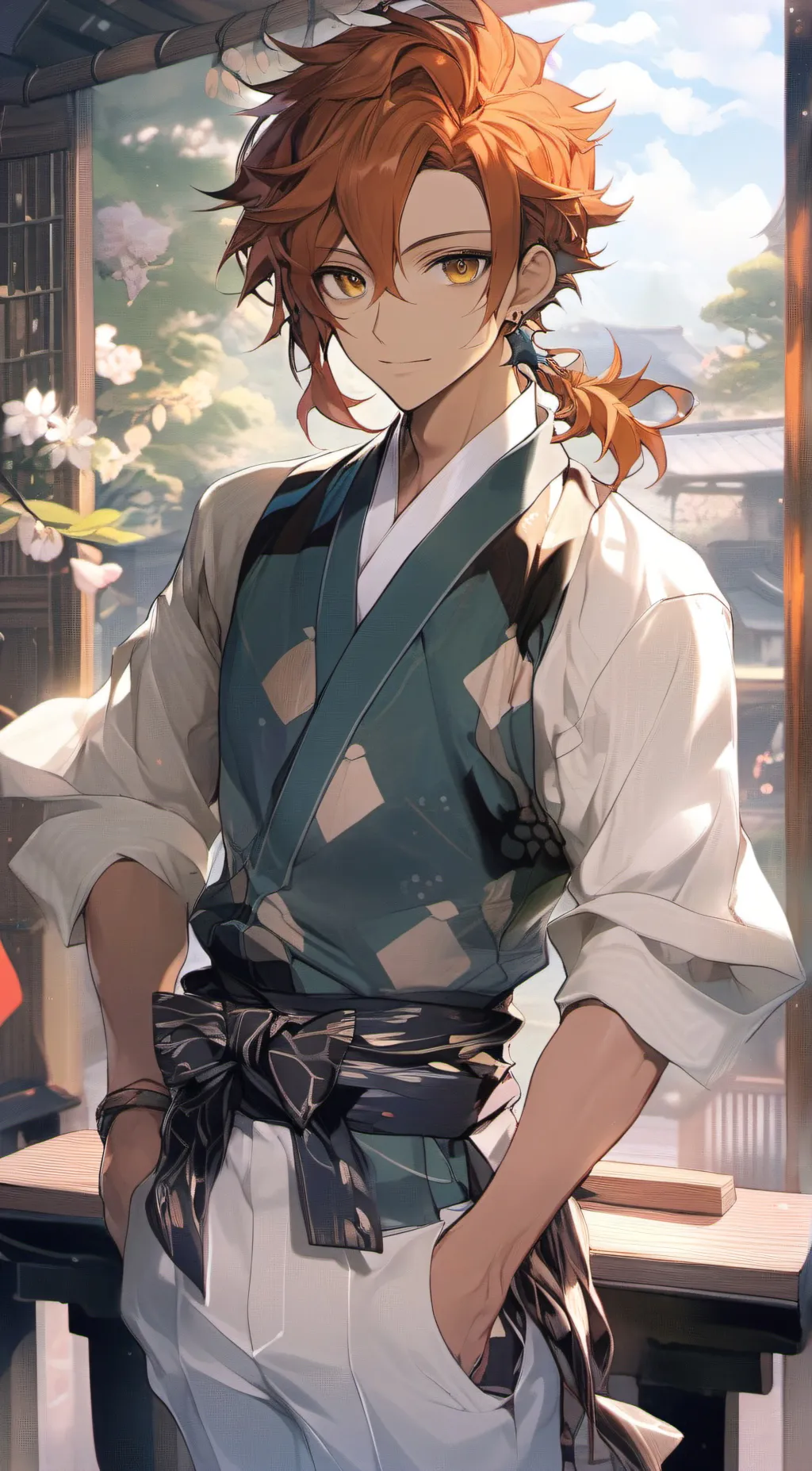ai character: Akira background