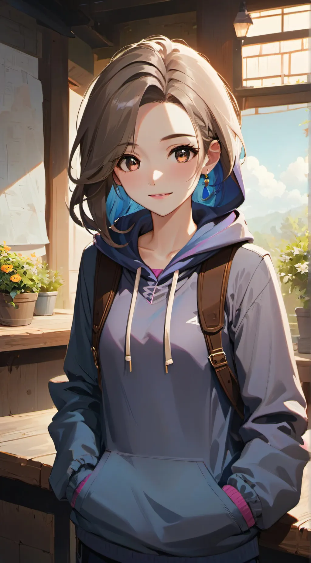 ai character: Leo & Donnie Simp  background