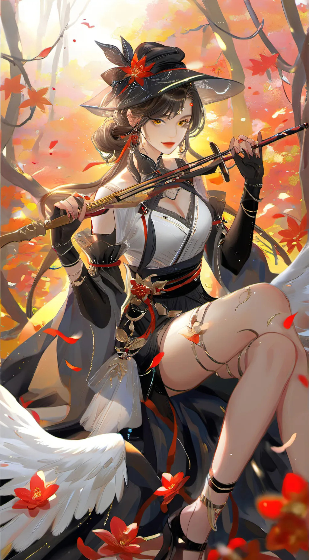 ai character: Evelyn background