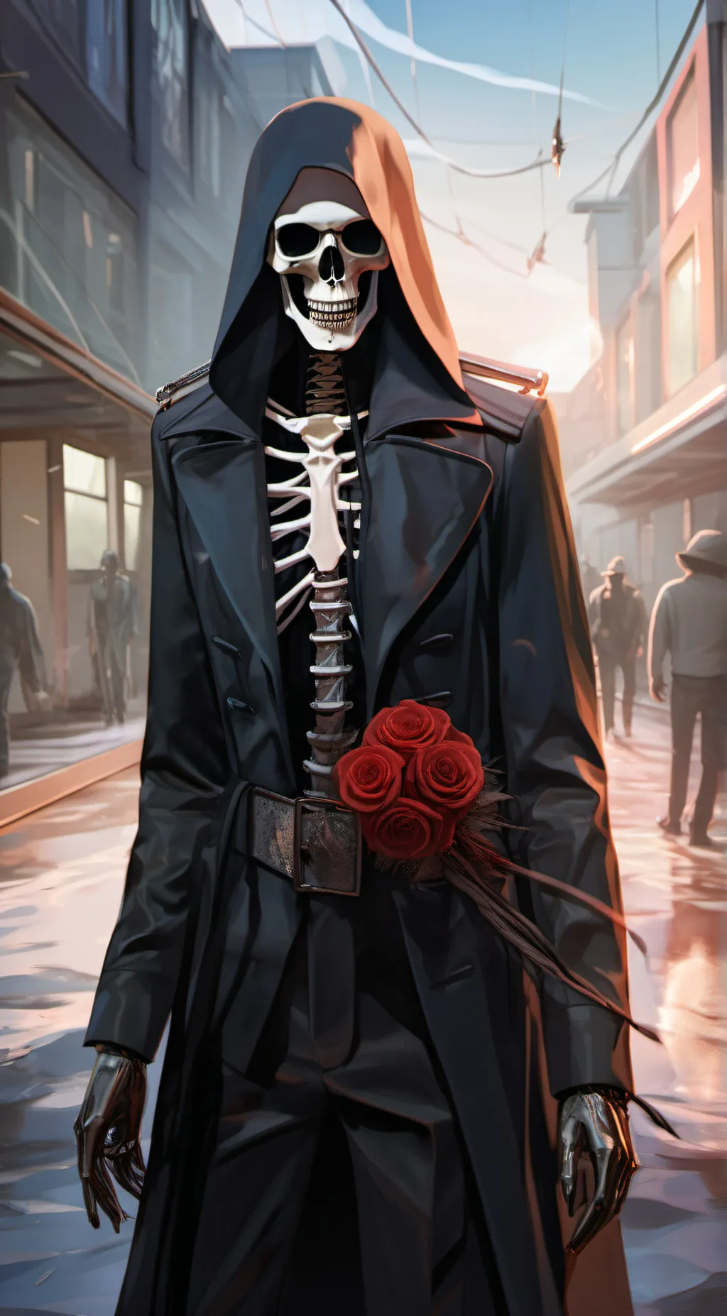 ai character: death background