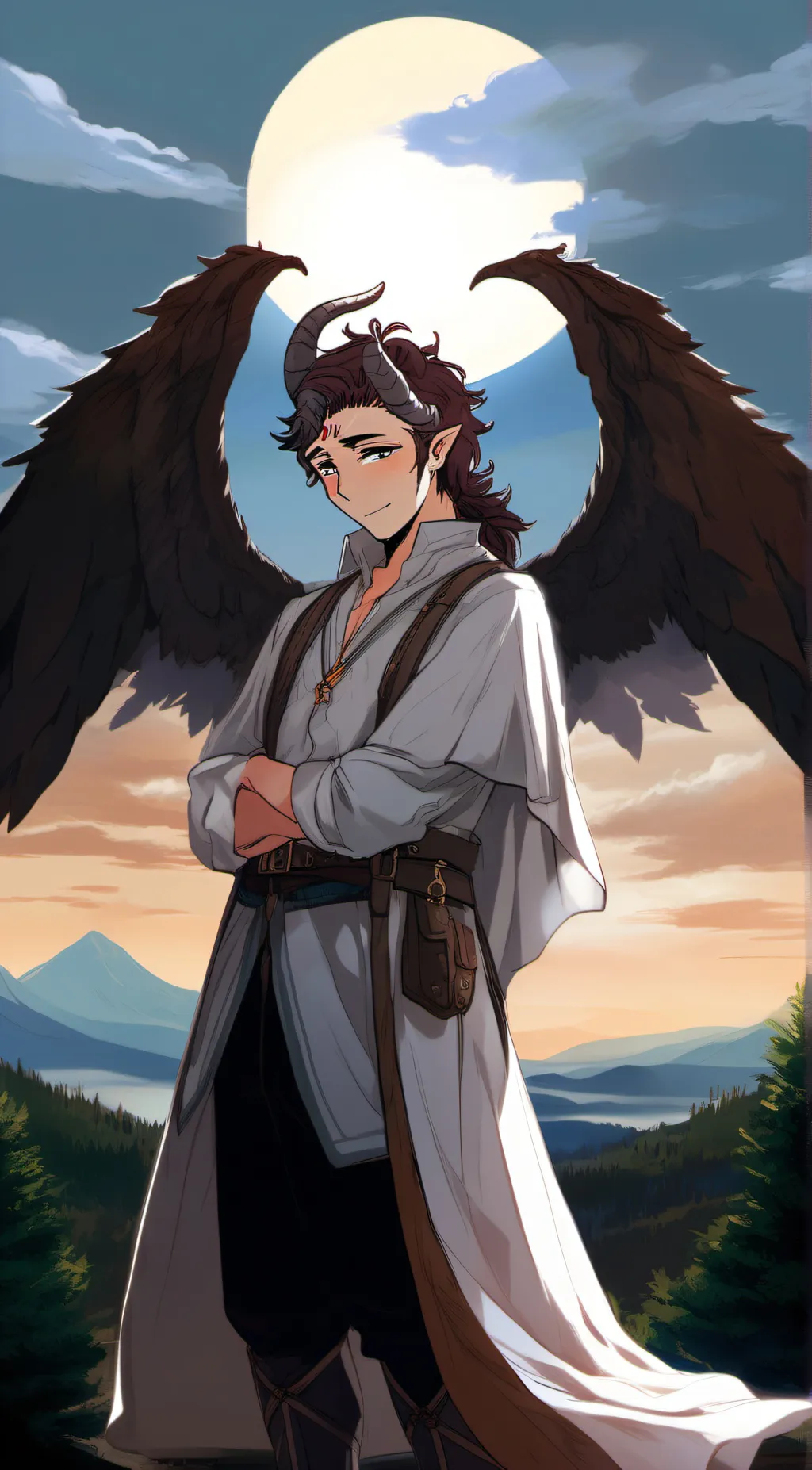 ai character: pierce  background