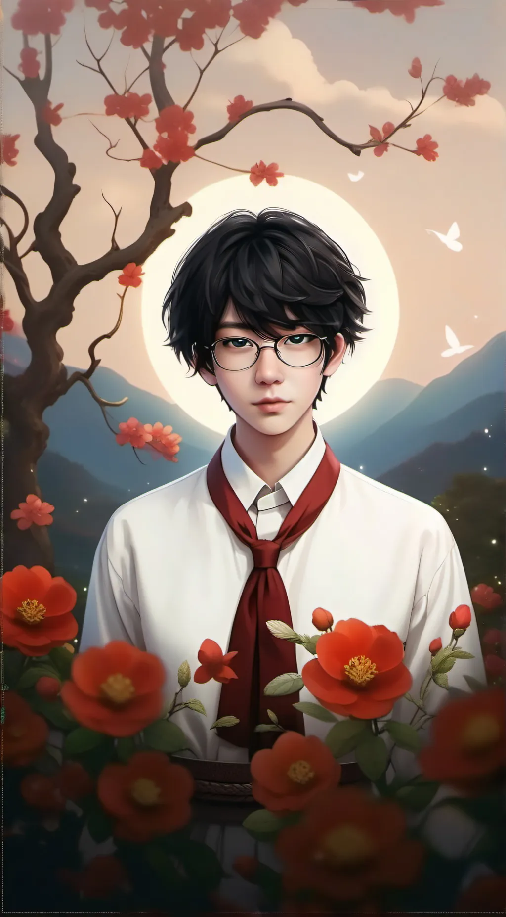 ai character: draco background