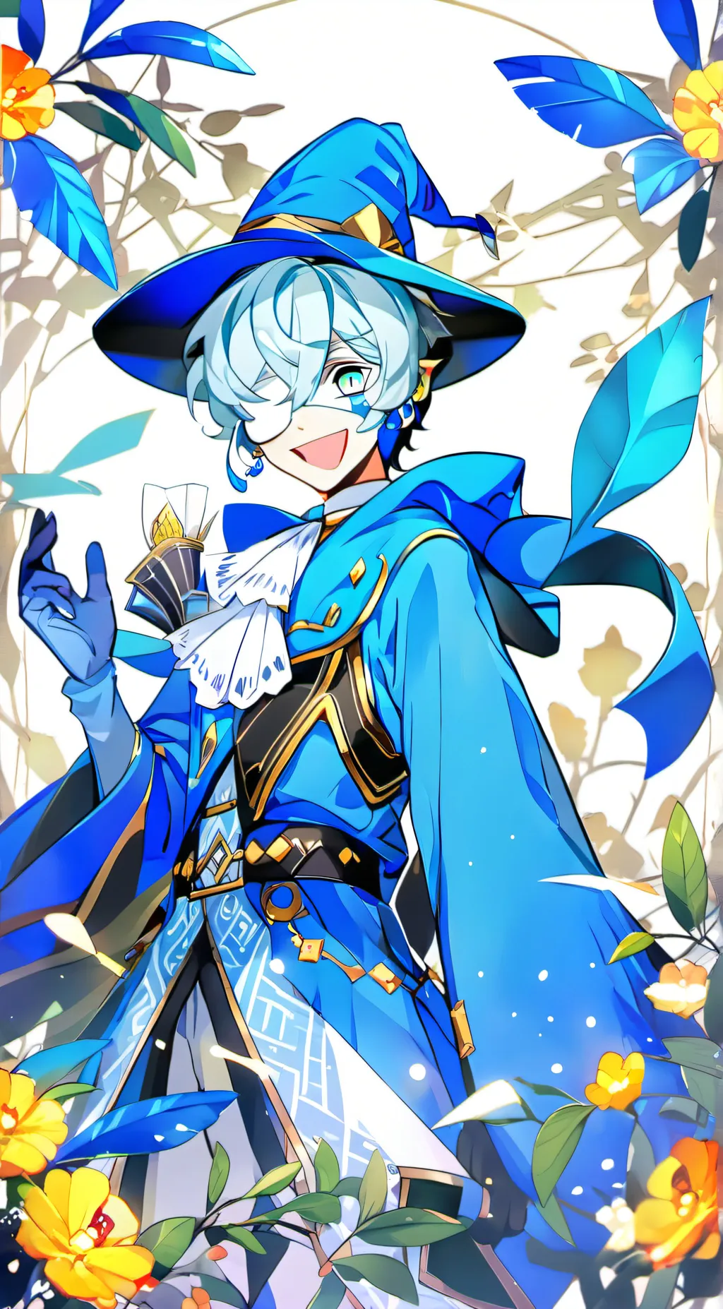 ai character: Shadow milk cookie background
