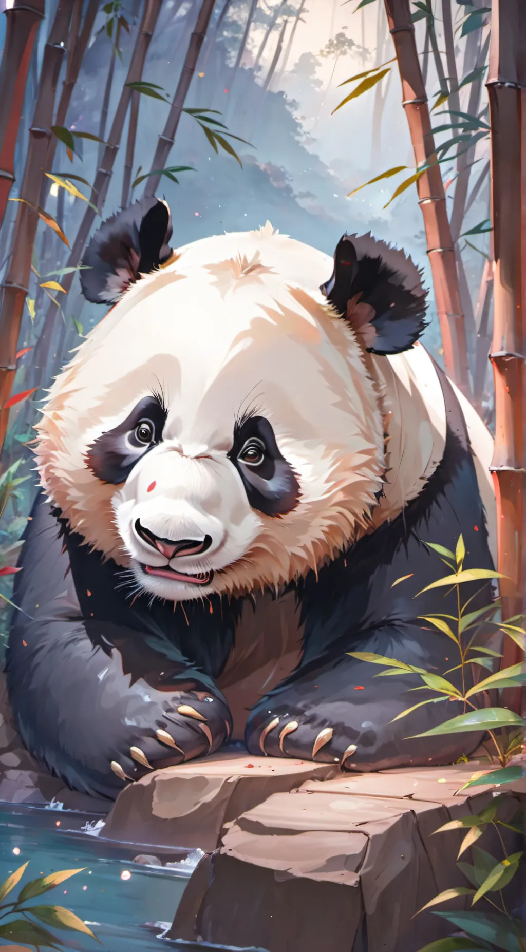 ai character: eeeyyypppugguffu background