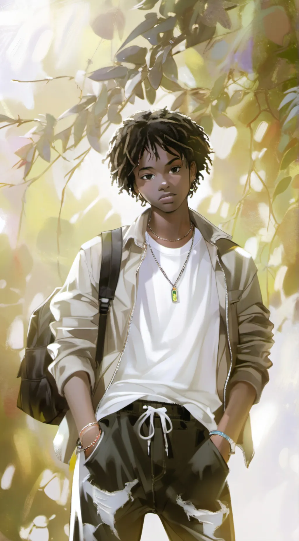 ai character: Jay background