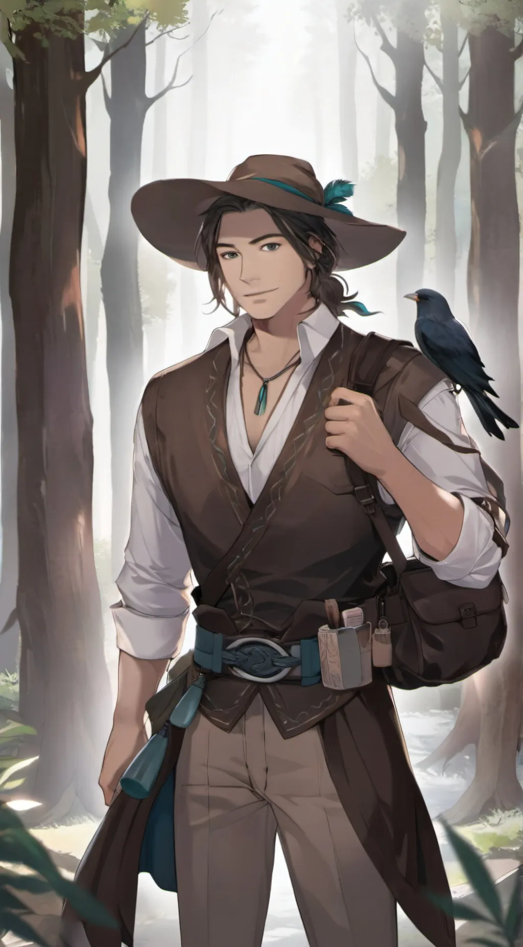 ai character: Noah  background