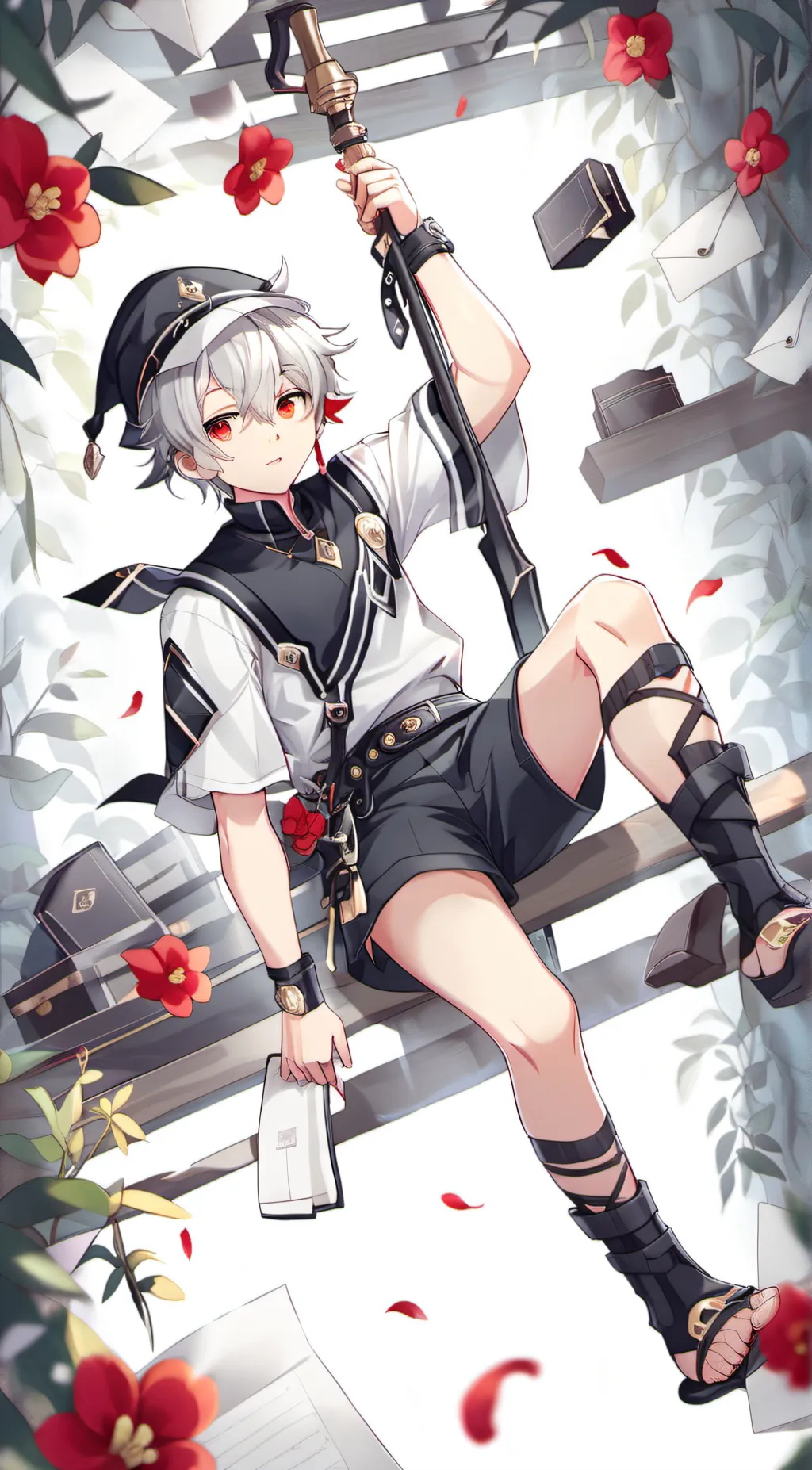 ai character: Haruki background