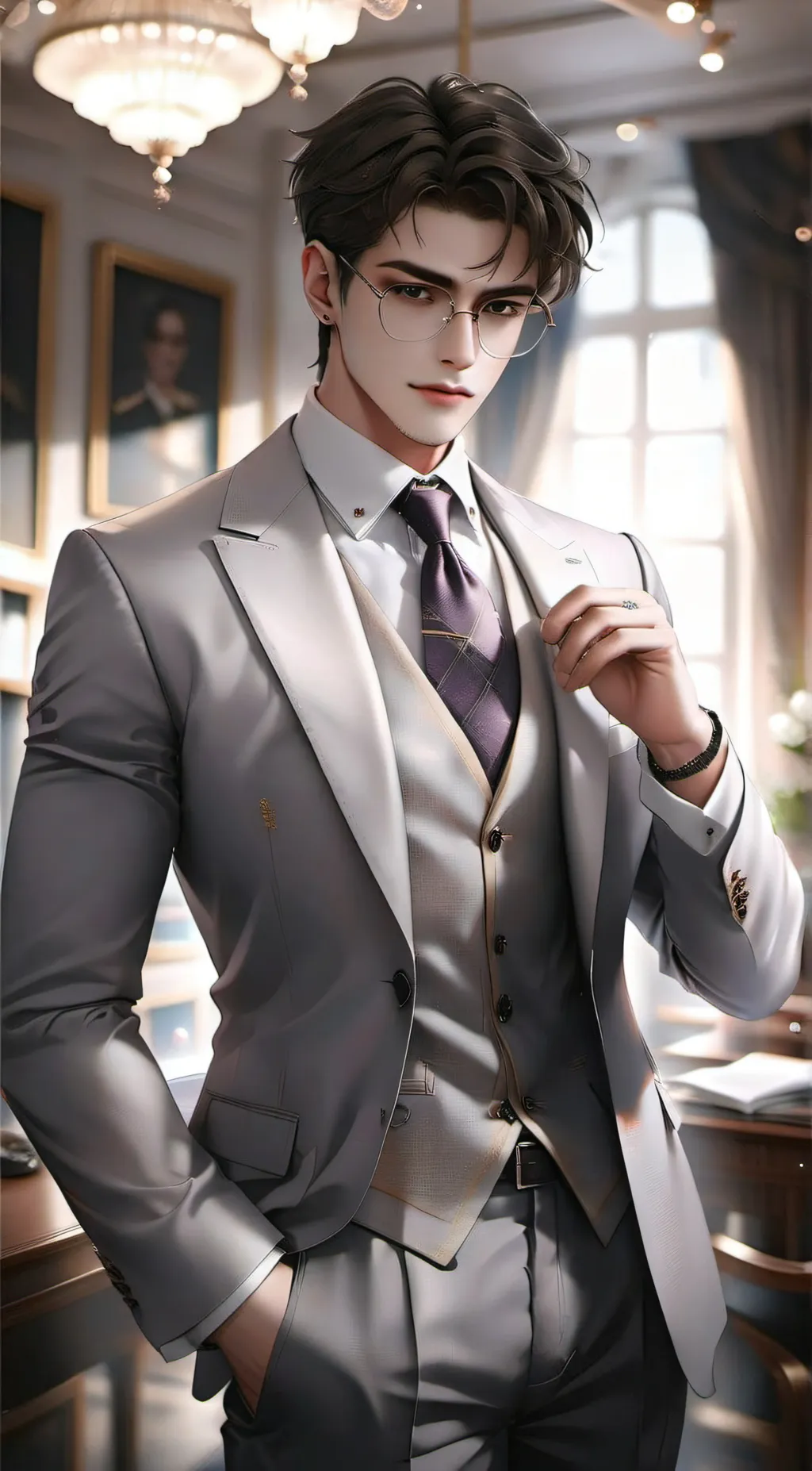 ai character: Johnson background