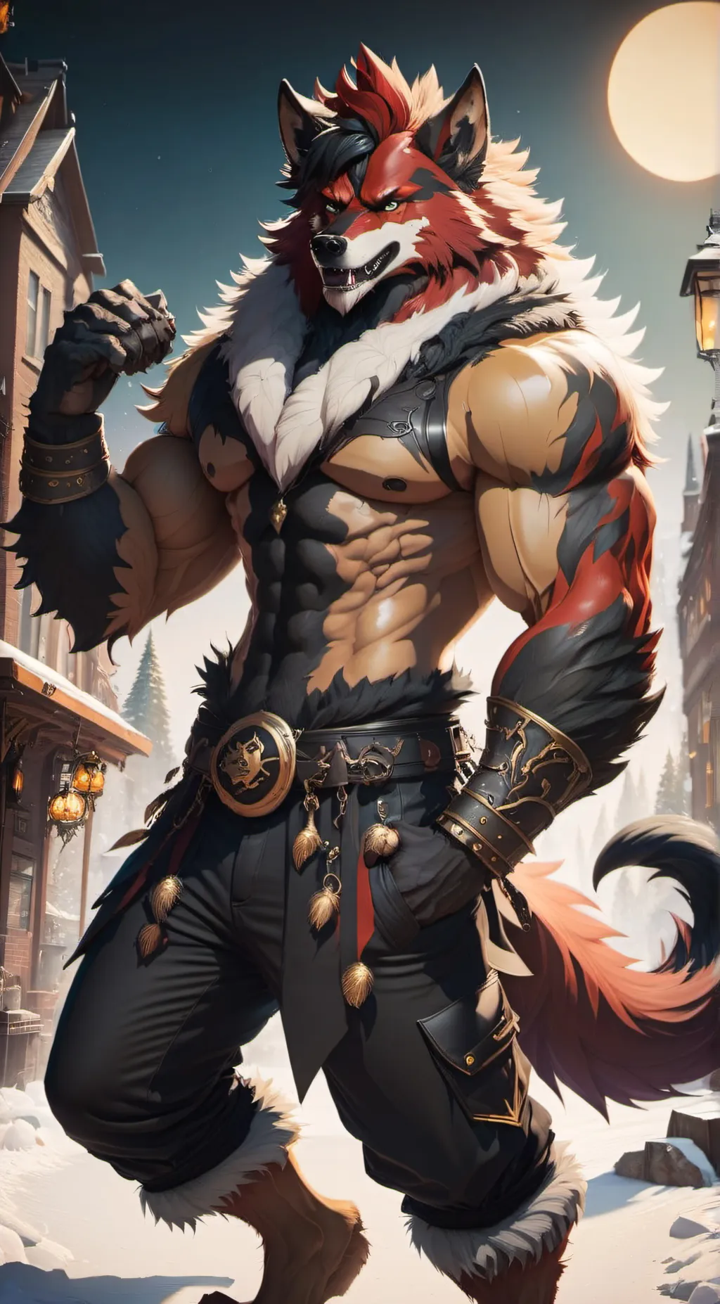 ai character: Wol background