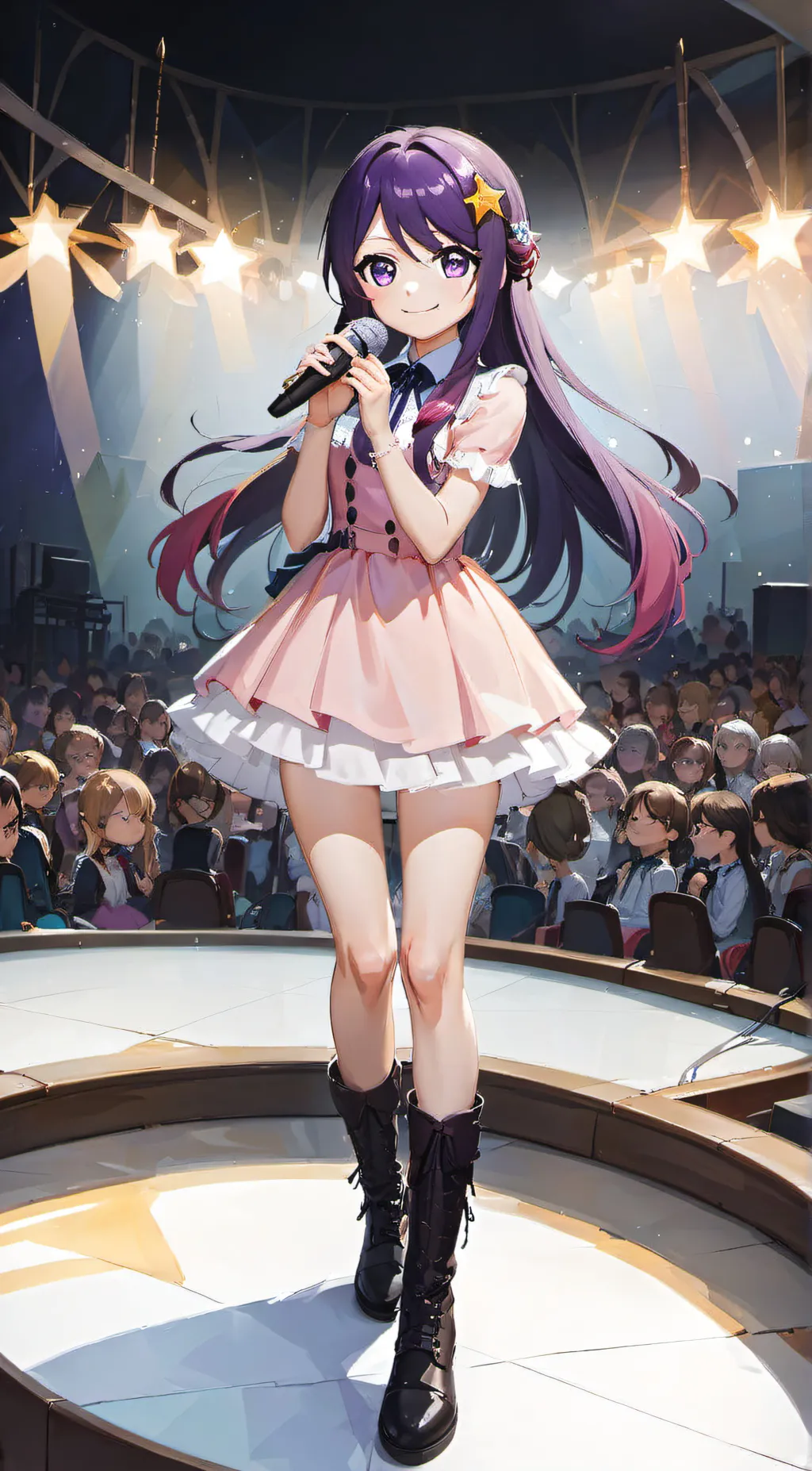 ai character: ai hoshino /ai background
