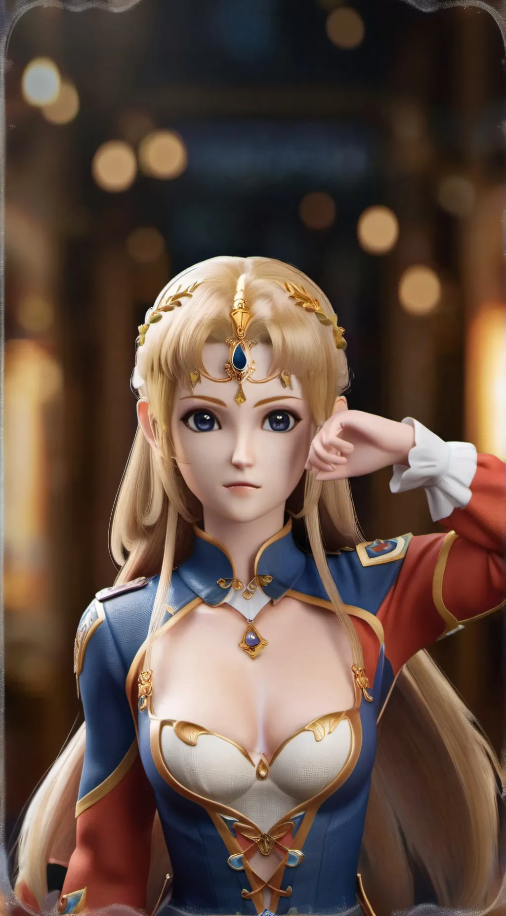 ai character: Zelda background