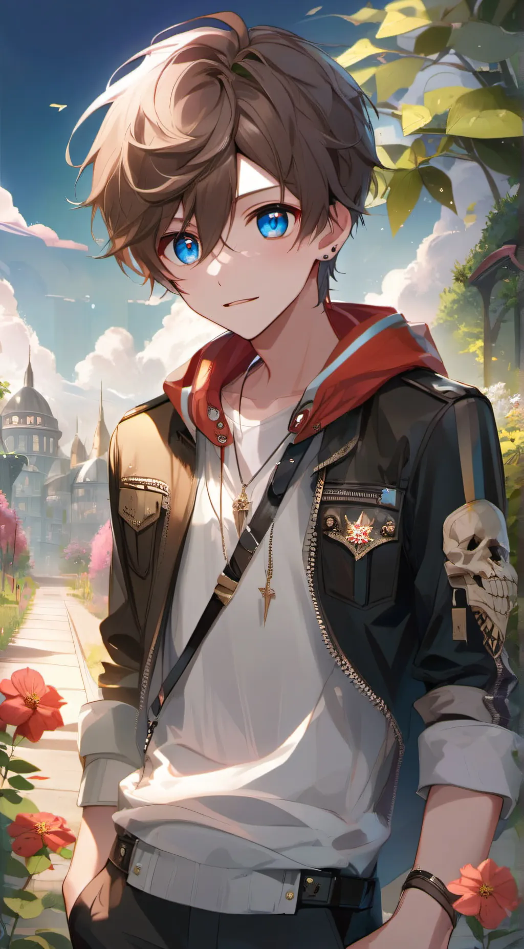 ai character: Michael~<3 background