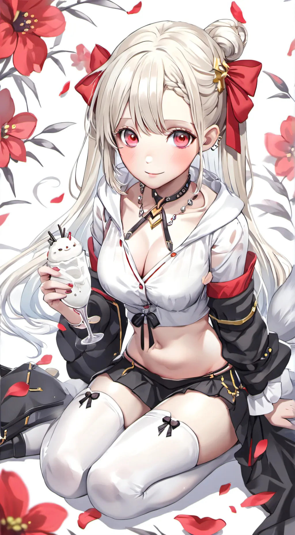 ai character: princess lay background