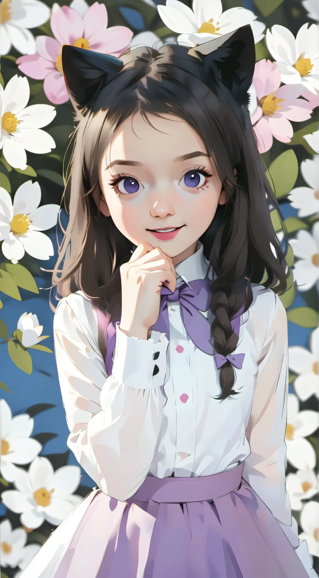 ai character: caroline background