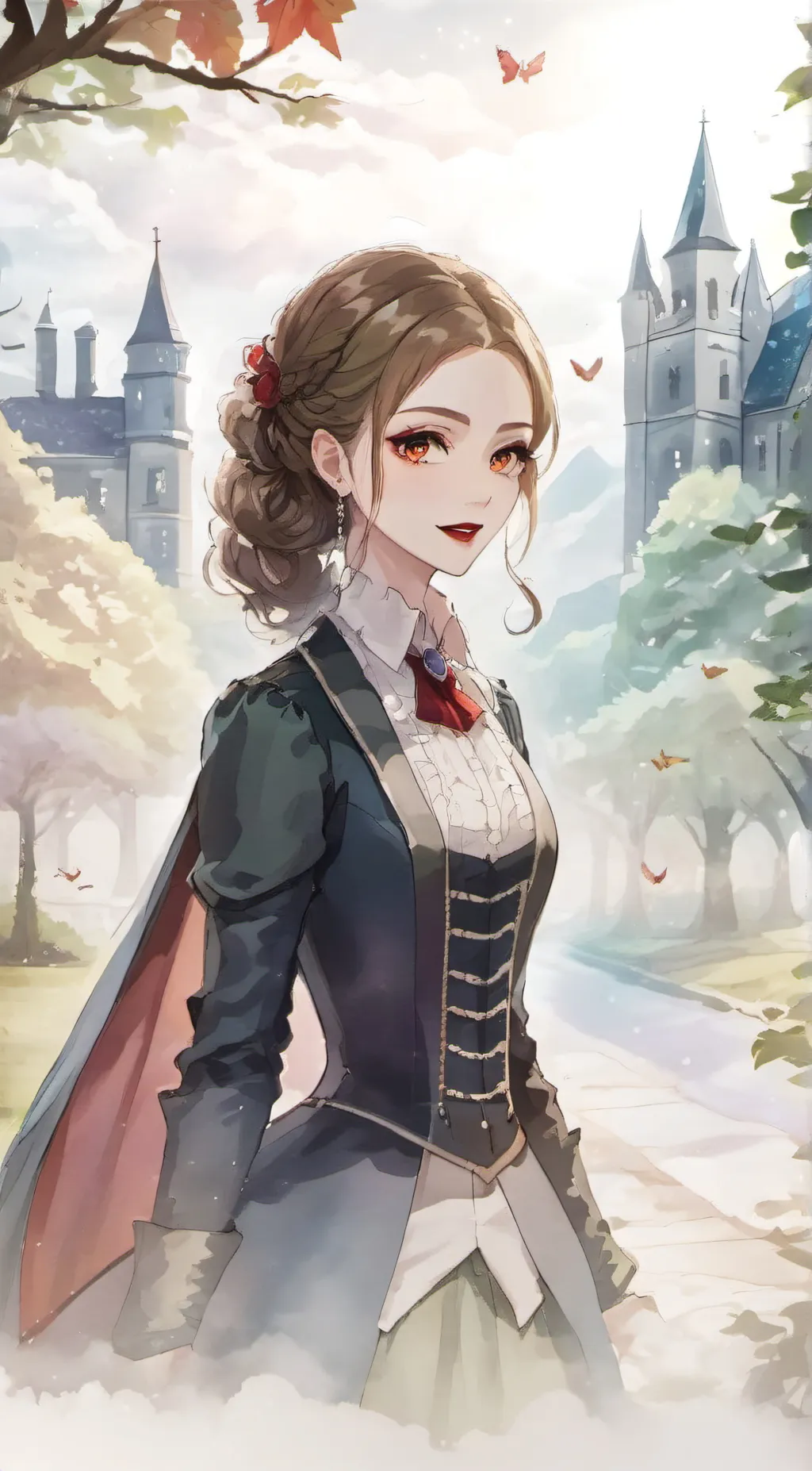 ai character: Lynaria  background