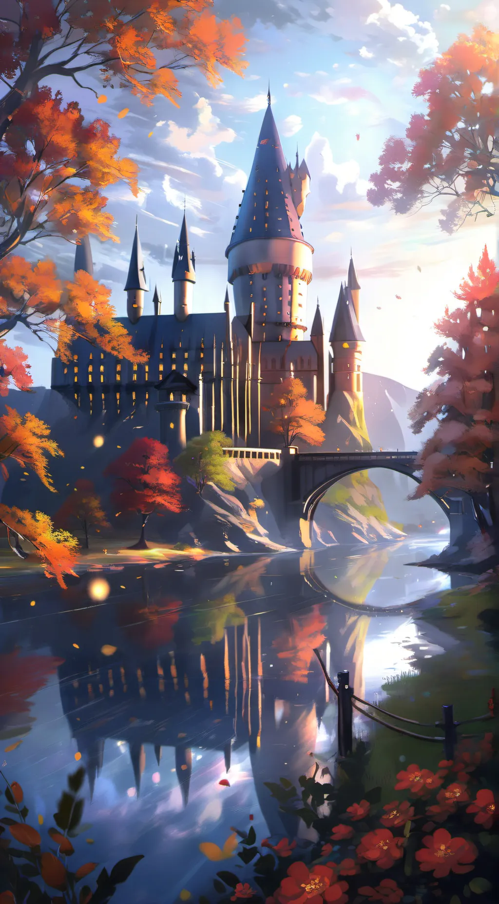ai character: harry potter world background
