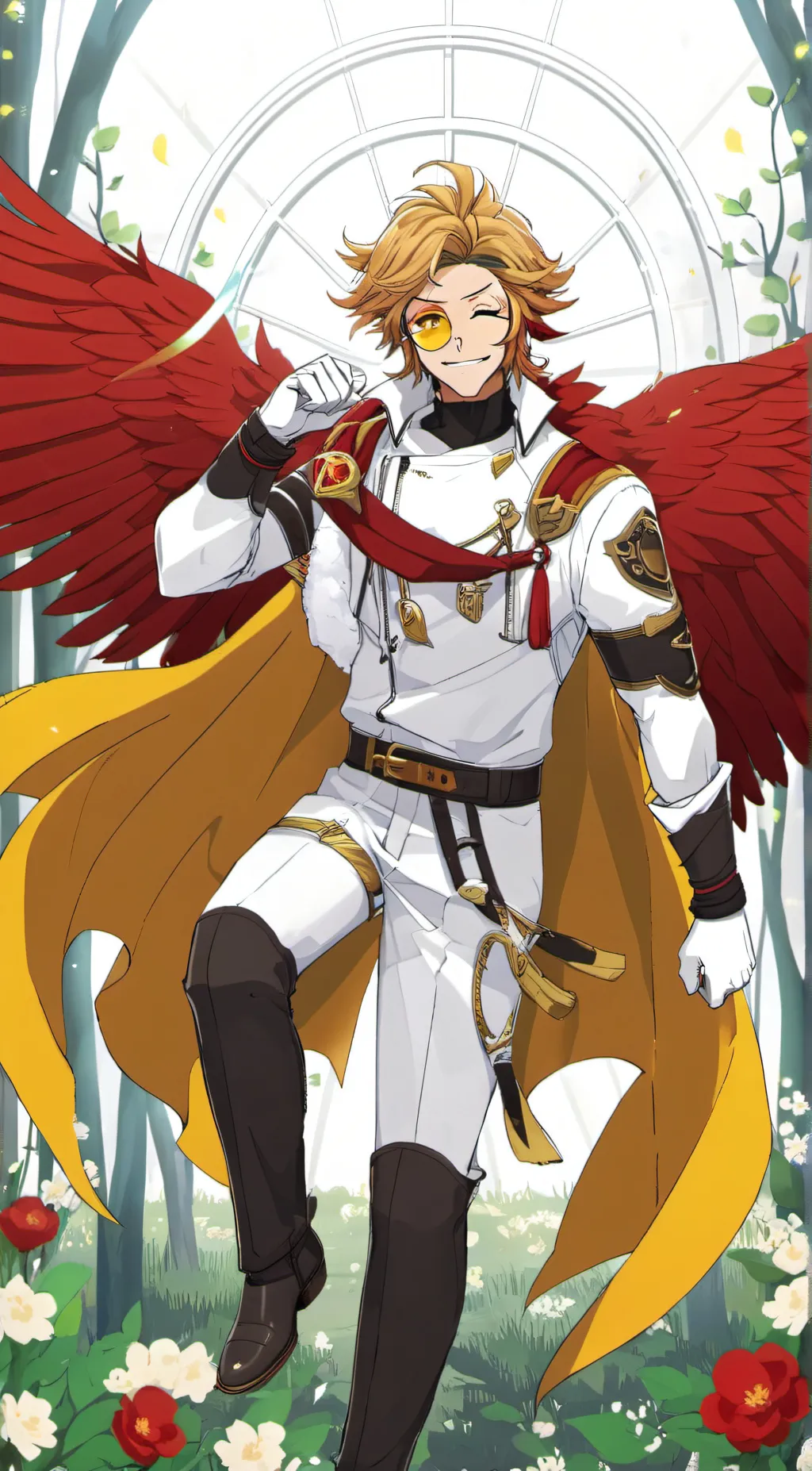 ai character: Hawks background