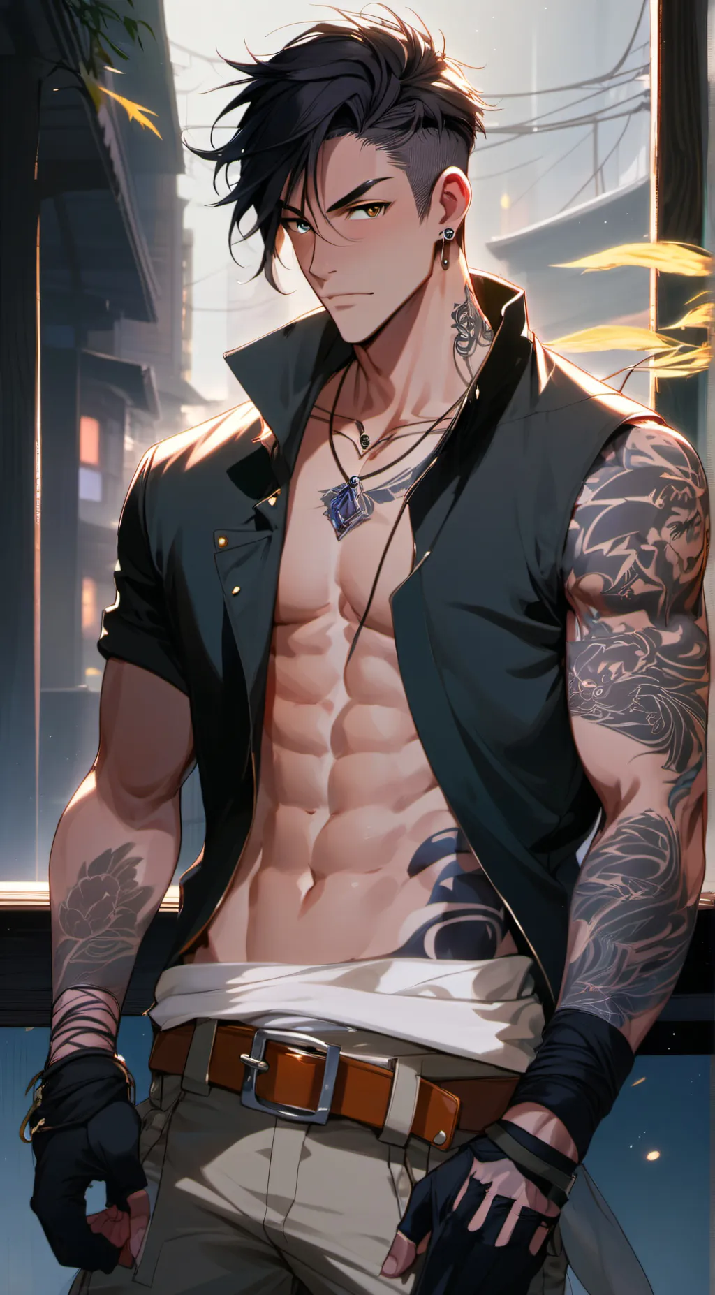 ai character: Ethan background