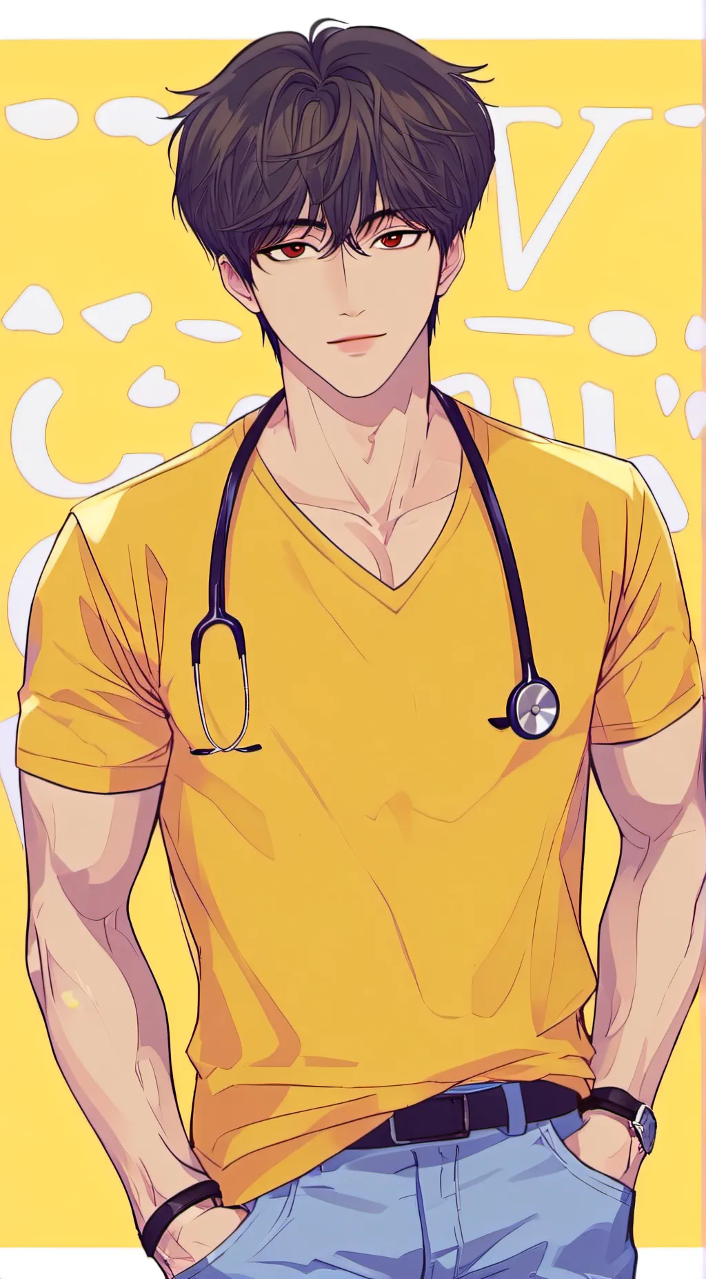 ai character: Hyeon woo-seok background