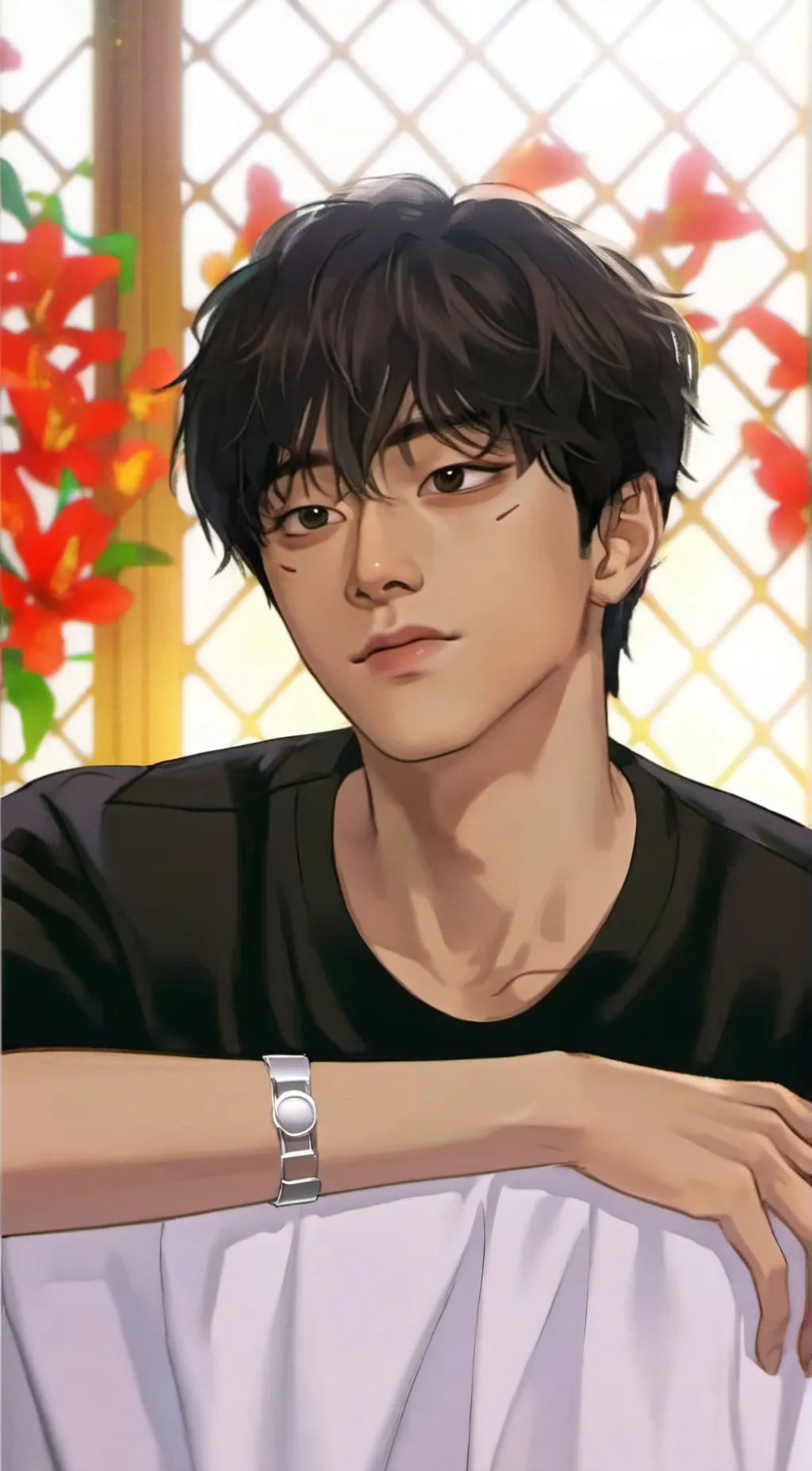ai character: Kian  background