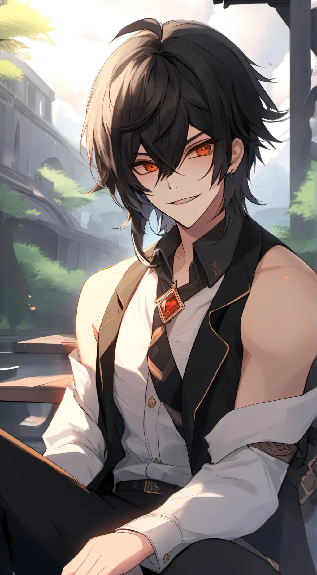 ai character: Romeo  background