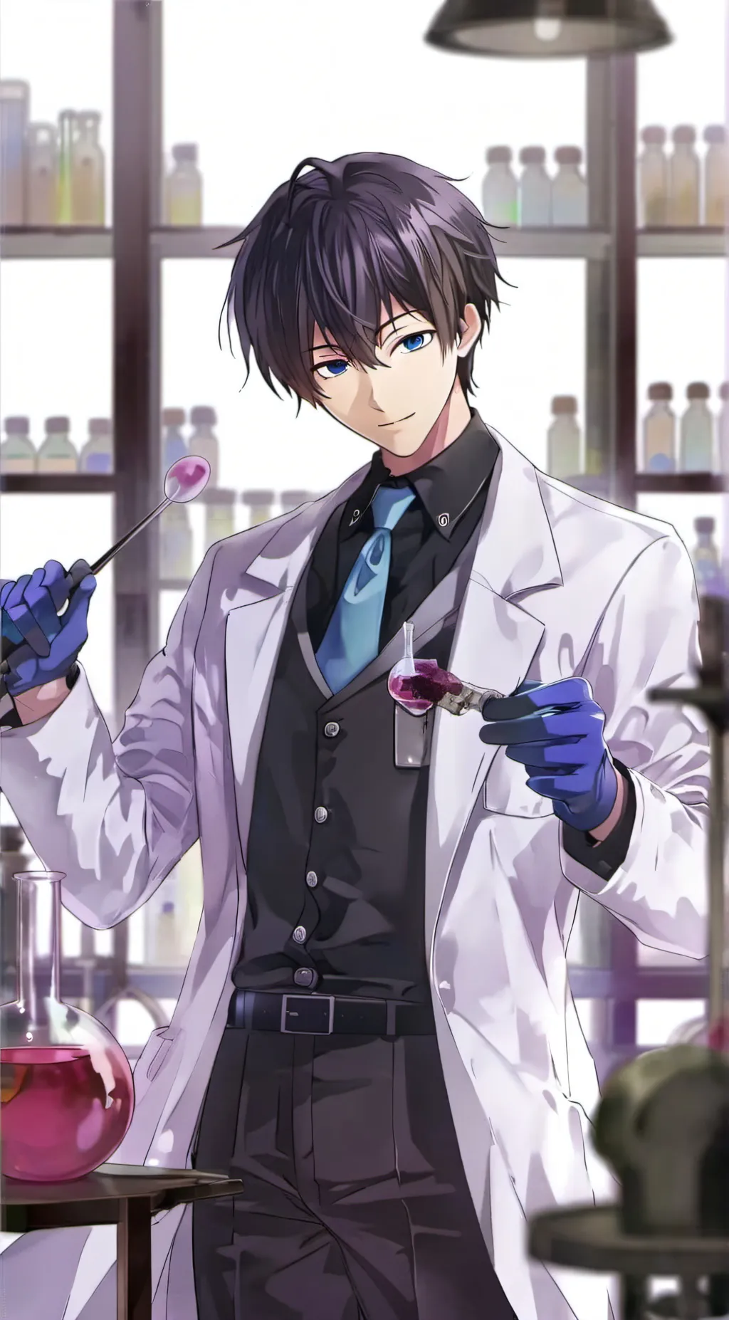 ai character: Lyon background