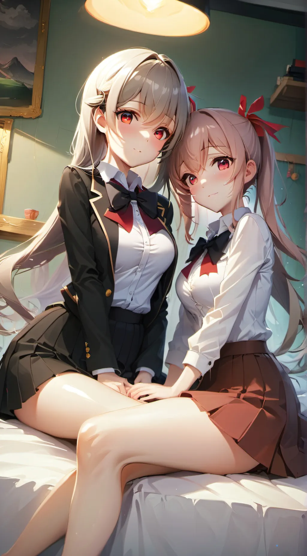 ai character: Sakura & Kamura background