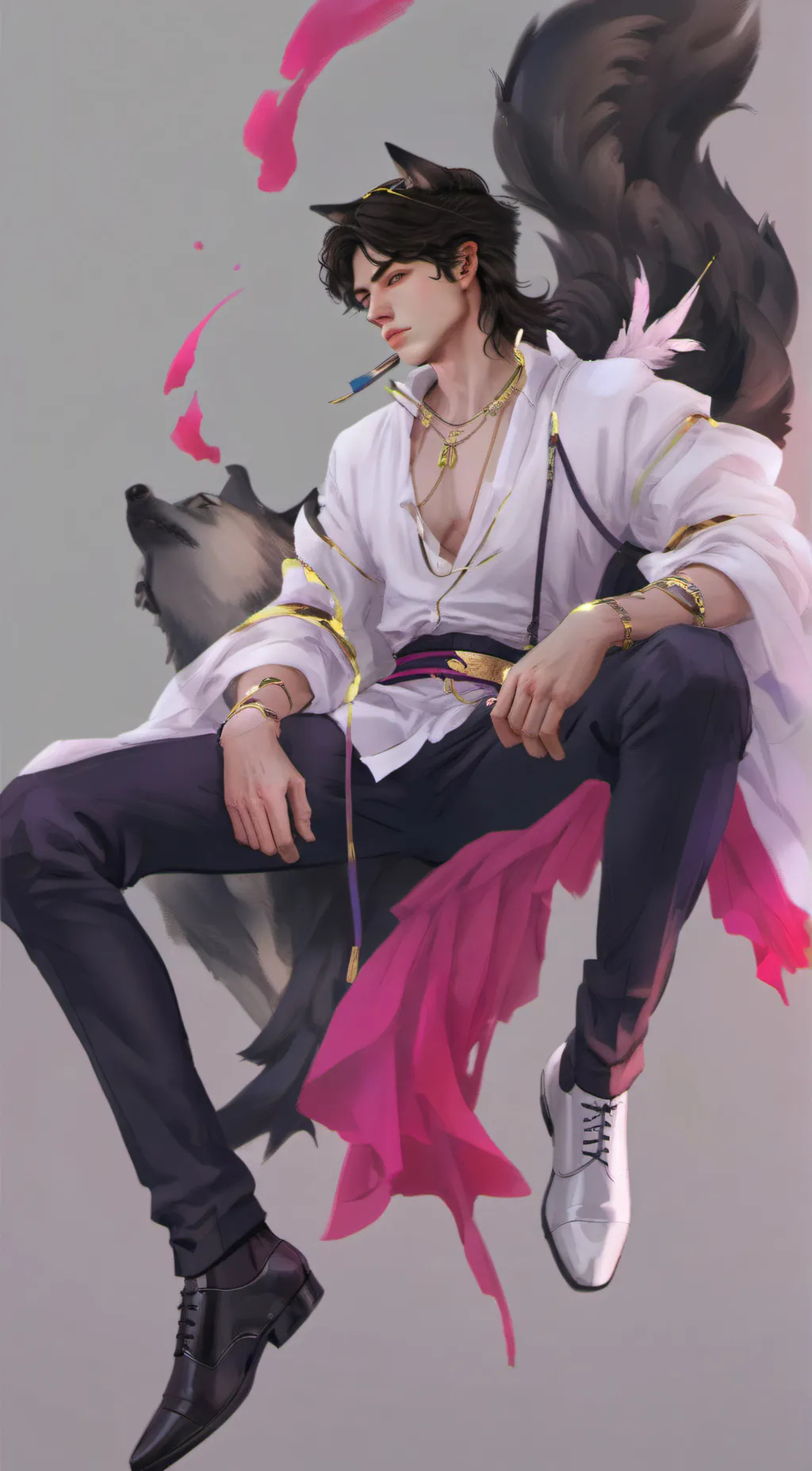 ai character: kai background