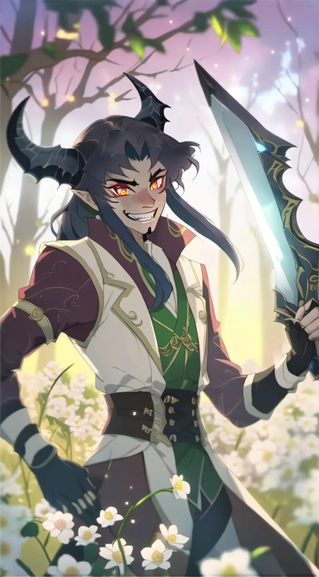 ai character: Leo background