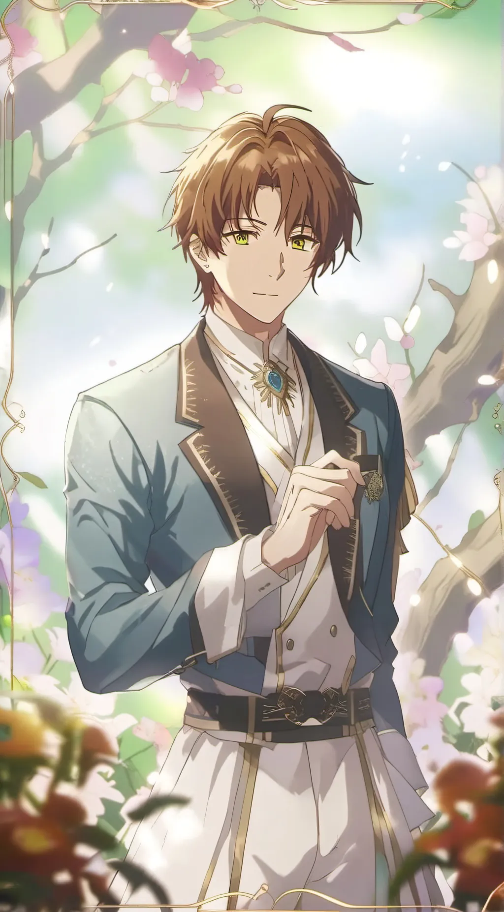 ai character: Oliver background