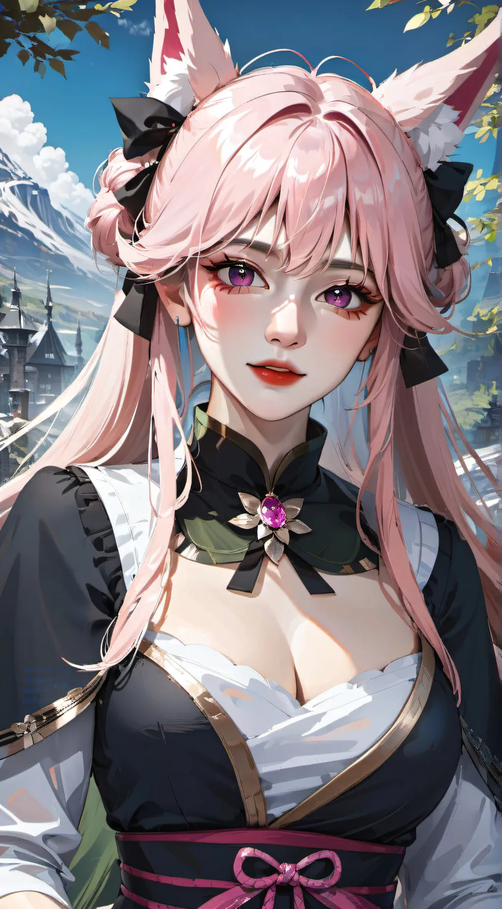 ai character: yae sudeko background