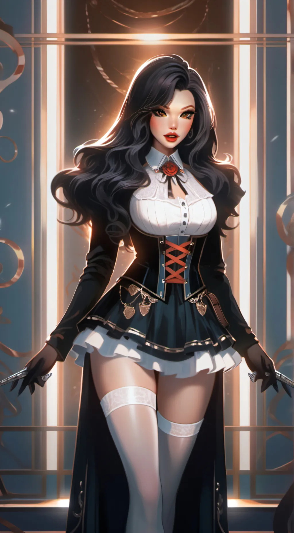 ai character: Evelyn background