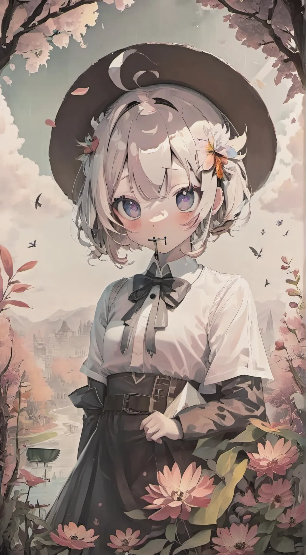 ai character: Sarah background