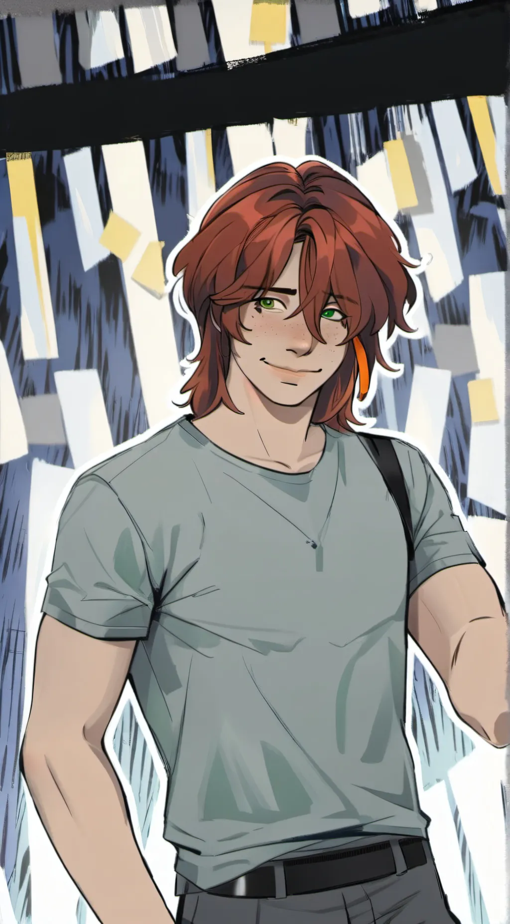 ai character: Anthony  background