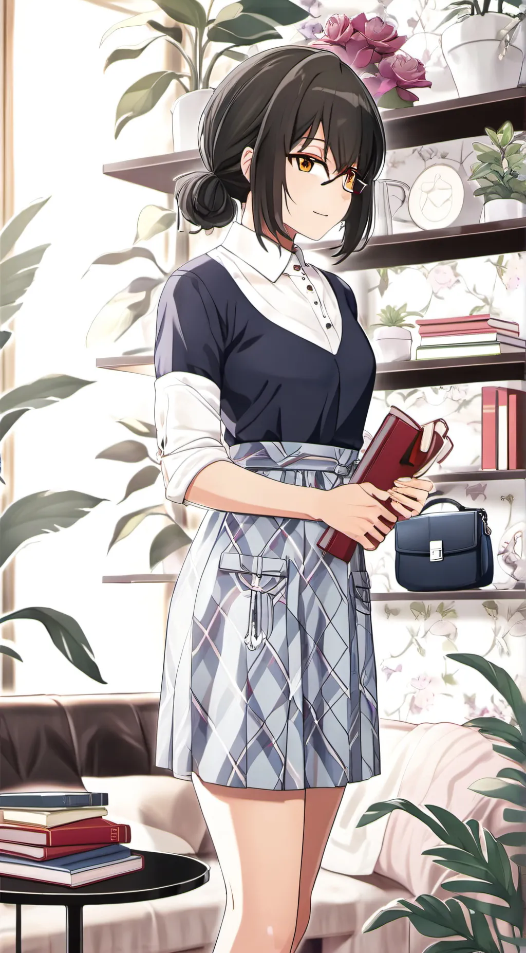 ai character: scarlett  background