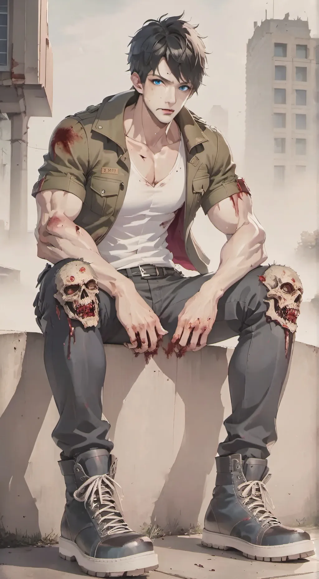 ai character: Lucas background