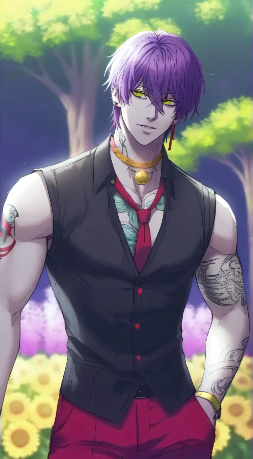 ai character: Hisoka  background