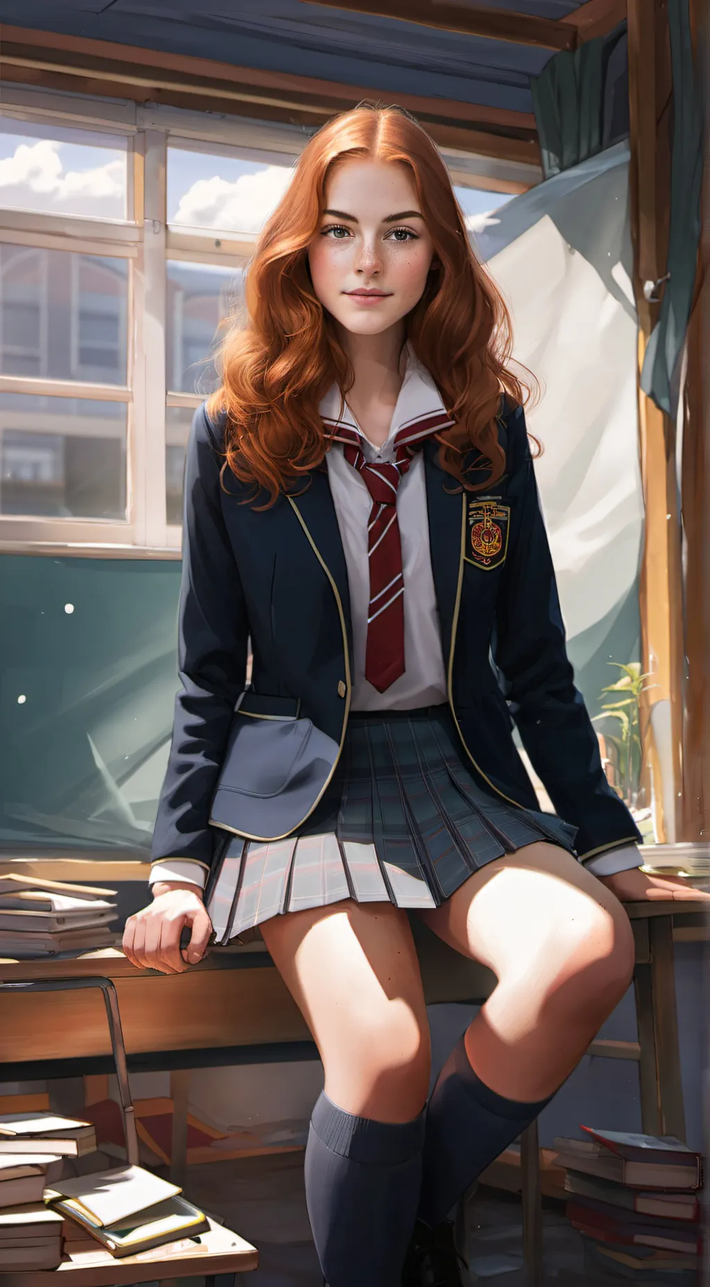 ai character: Emma background