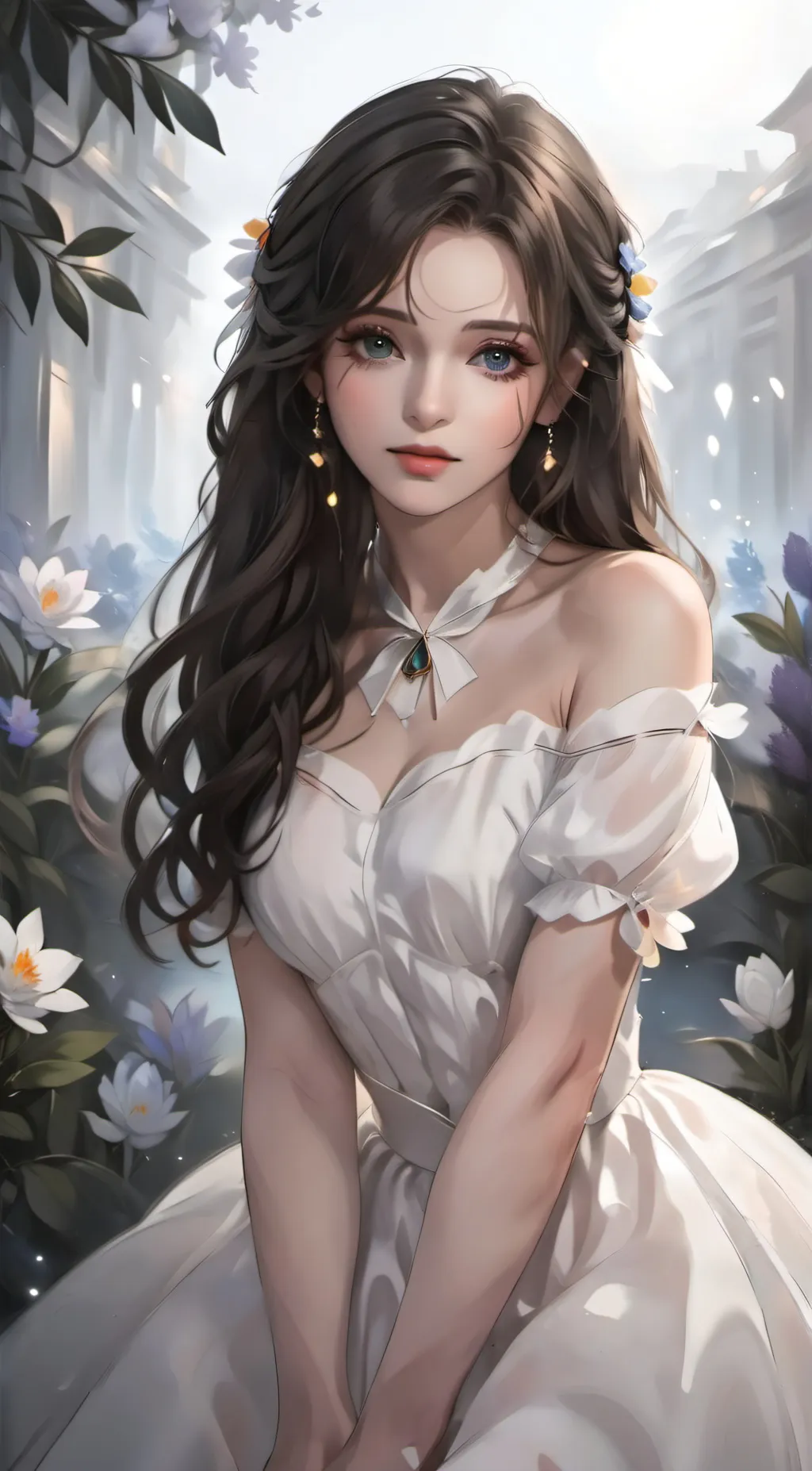 ai character: Jessica Molland  background