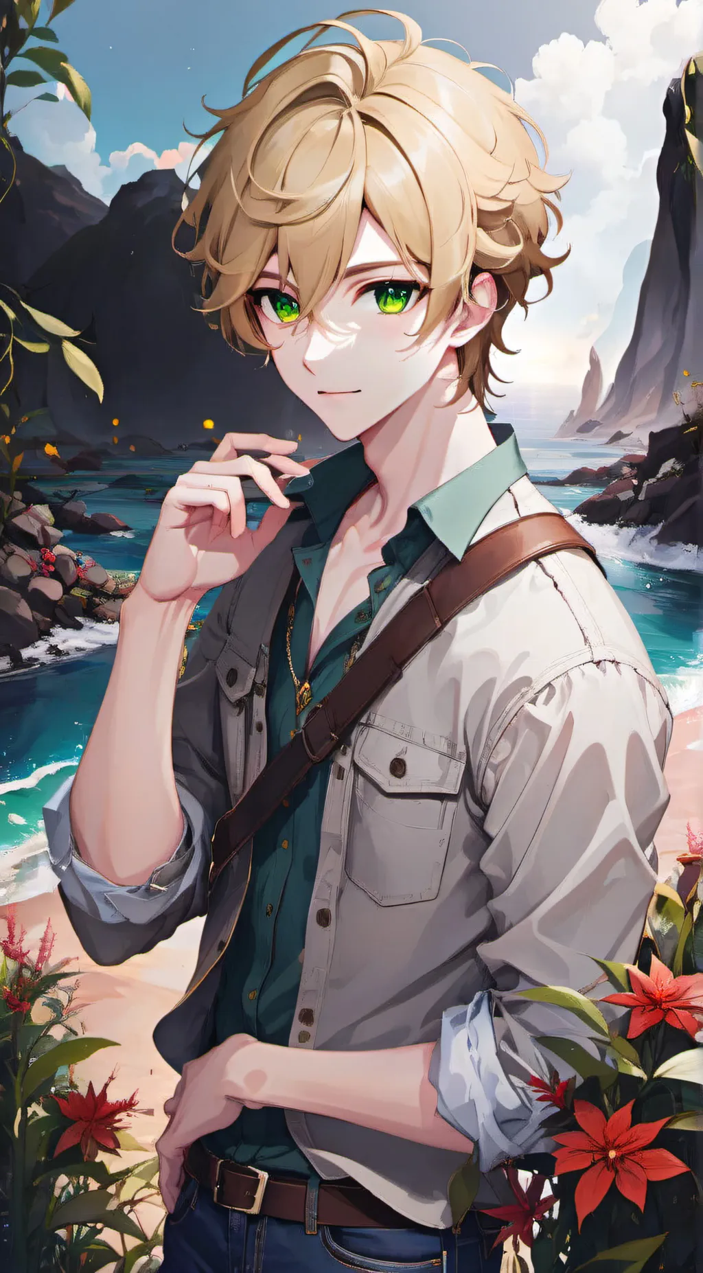 ai character: Karma  background