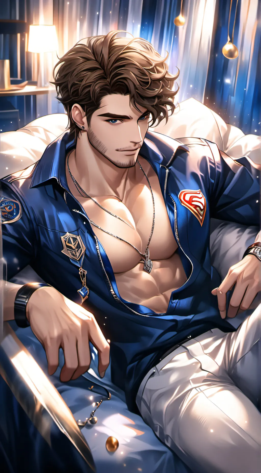 ai character: Luke background