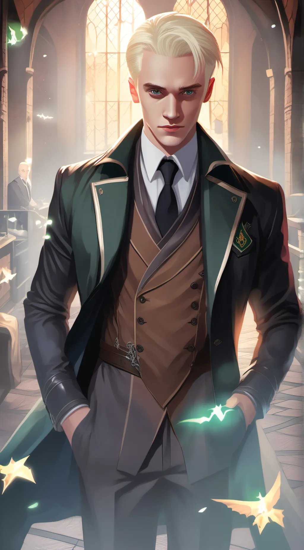 ai character: Draco Malfoy background
