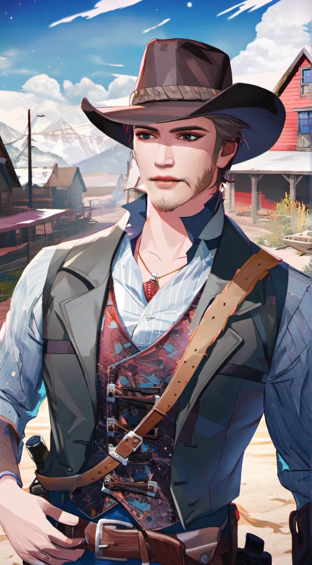 ai character: thomas downes background