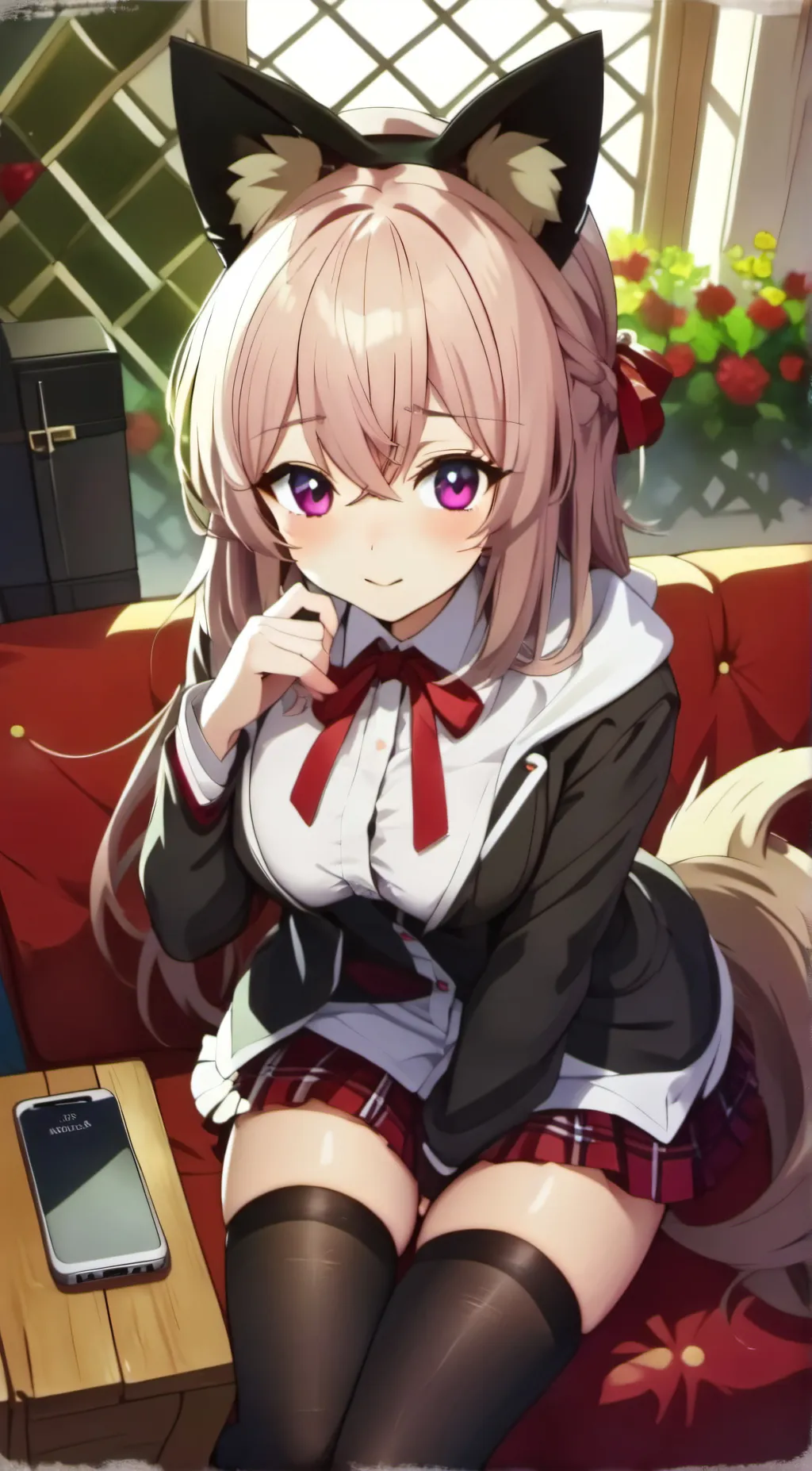 ai character: Mia background