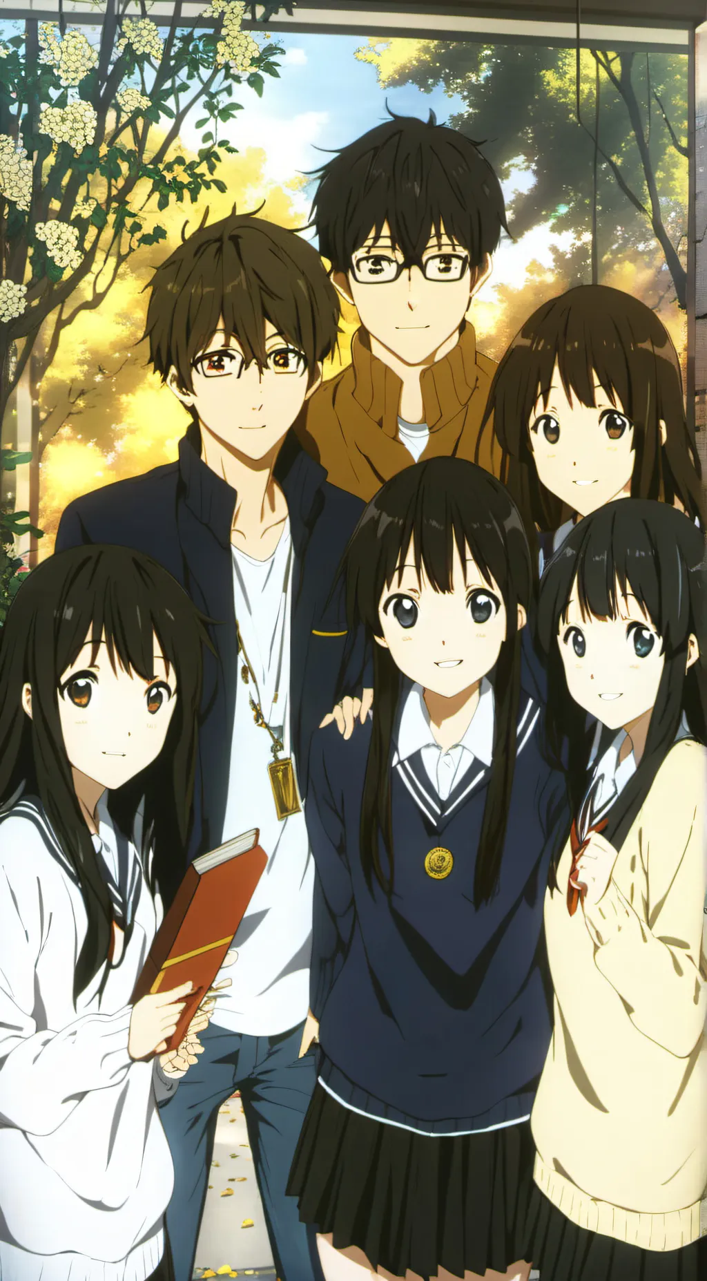 ai character: Friend group background