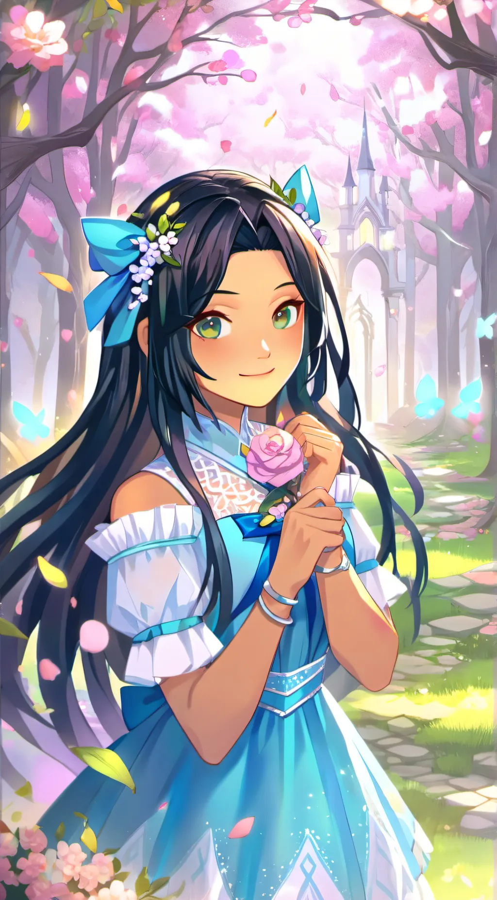 ai character: aphmau PDH background